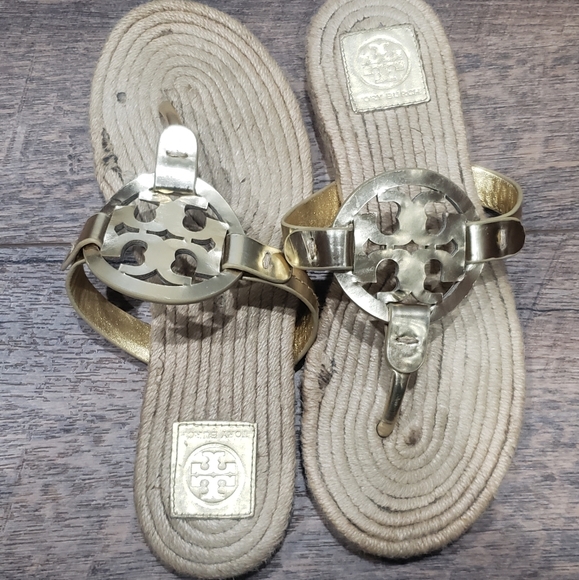 Tory Burch Shoes - TORY BURCH MILLER sandals size 9 EUC